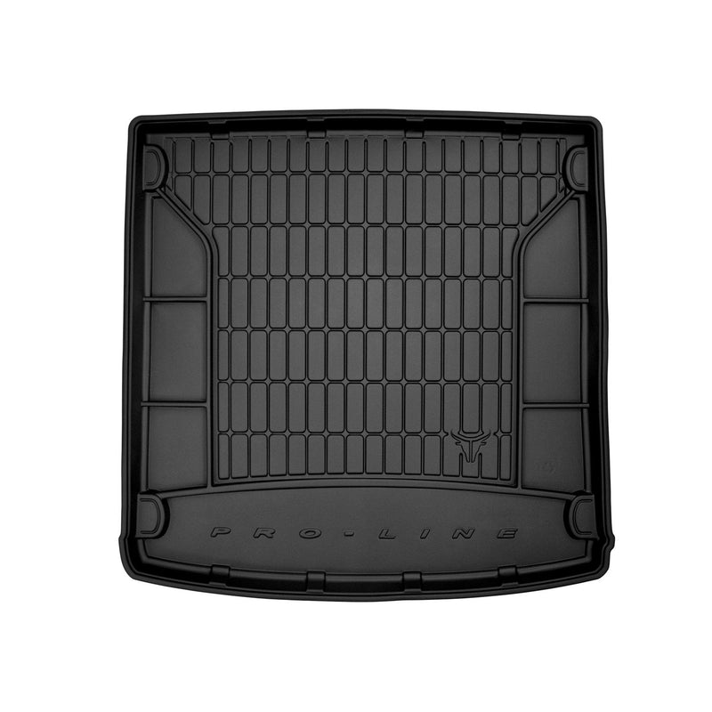 OMAC Tapis de coffre caoutchouc pour Audi A4 B7 Break 2004-2008 Noir Premium