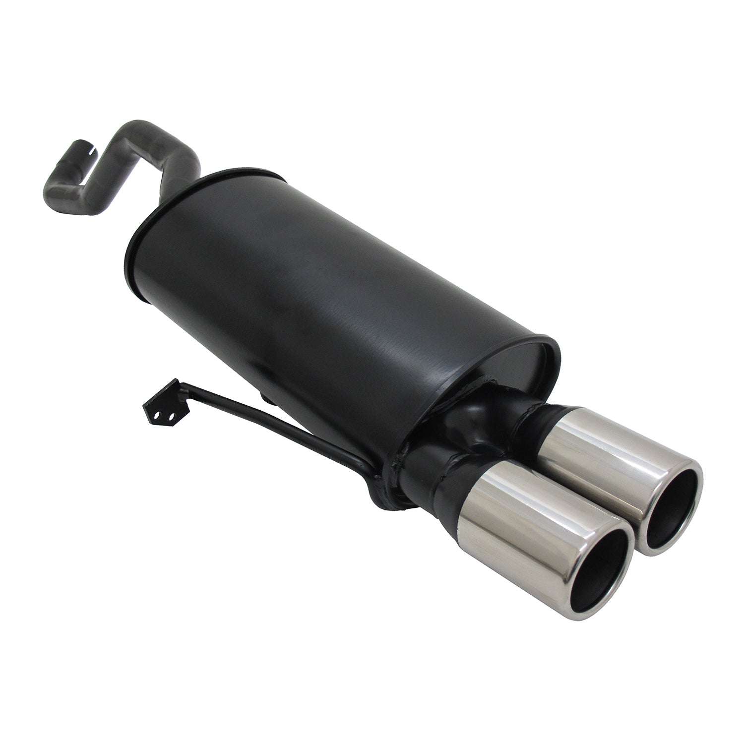 Échappement arrière sport Novus pour Renault Clio 3 2x76mm avec ABE