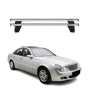 Barres de toit Transversales pour Mercedes Classe E W211 2002-2009 Alu Gris 2x