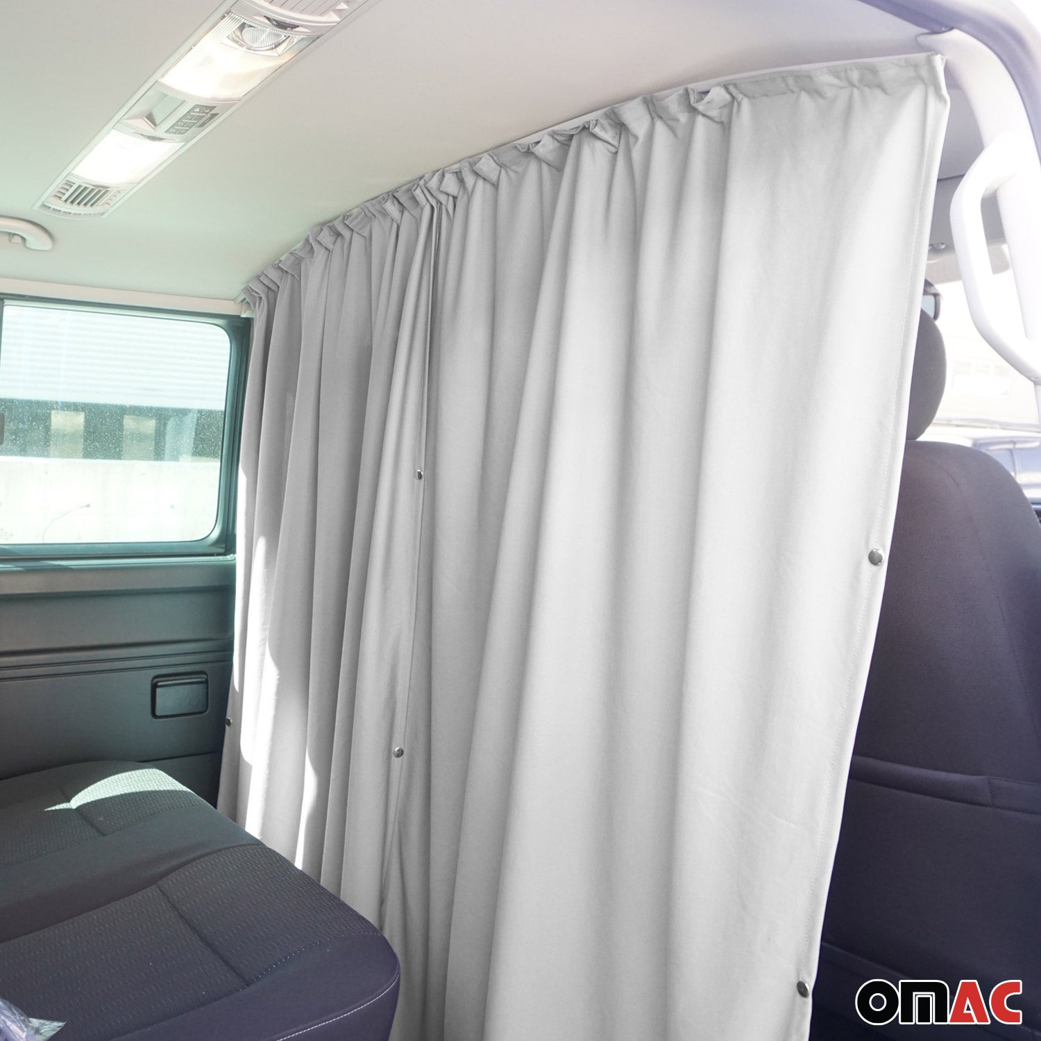 Rideaux De Séparation De Cabine pour Citroen SpaceTourer Protection Solaire Gris