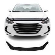 Deflecteurs d'air capot de voiture pour Hyundai Elantra 2015-2017 Acrylique Noir