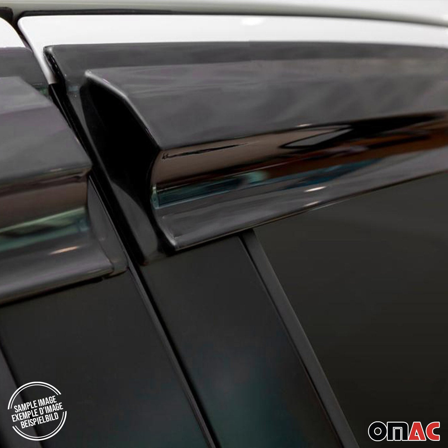 Déflecteurs De Vent Pluie D'air pour Dacia Sandero 2012-2020 Acrylique 4 Pcs