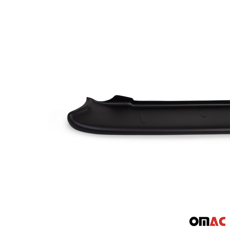 Protection seuil Coffre Pare-Chocs pour Opel Vivaro 2001-2014 ABS Noir