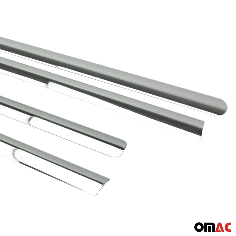Garniture Baguette de Vitre pour Mercedes Classe ML W164 2005-2011 inox 4Pcs