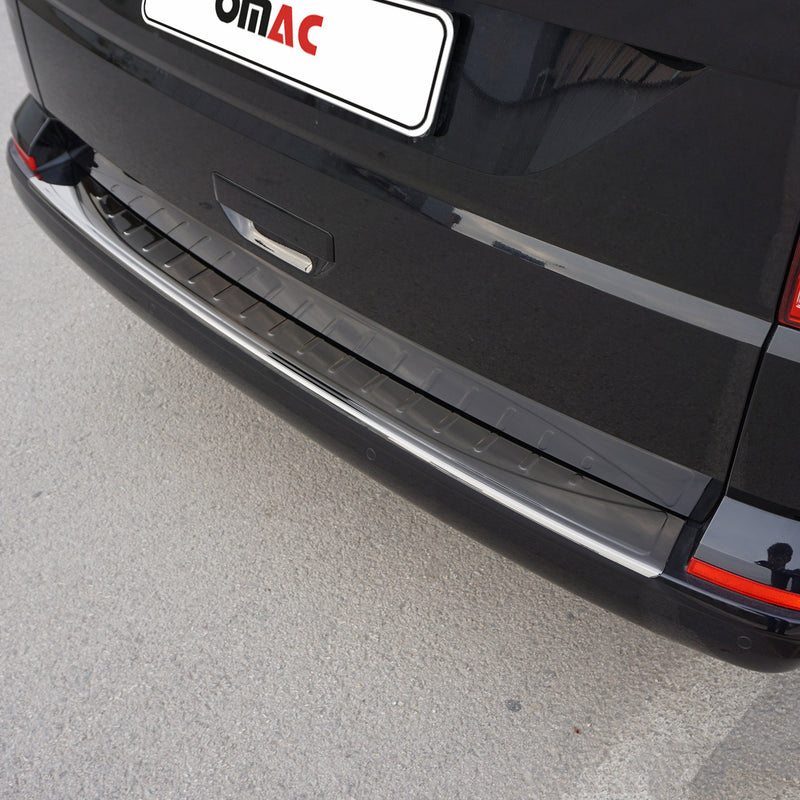 Protection Seuil de Pare-chocs Arriére Pour VW T6 Caravelle 2015-2021 Foncé