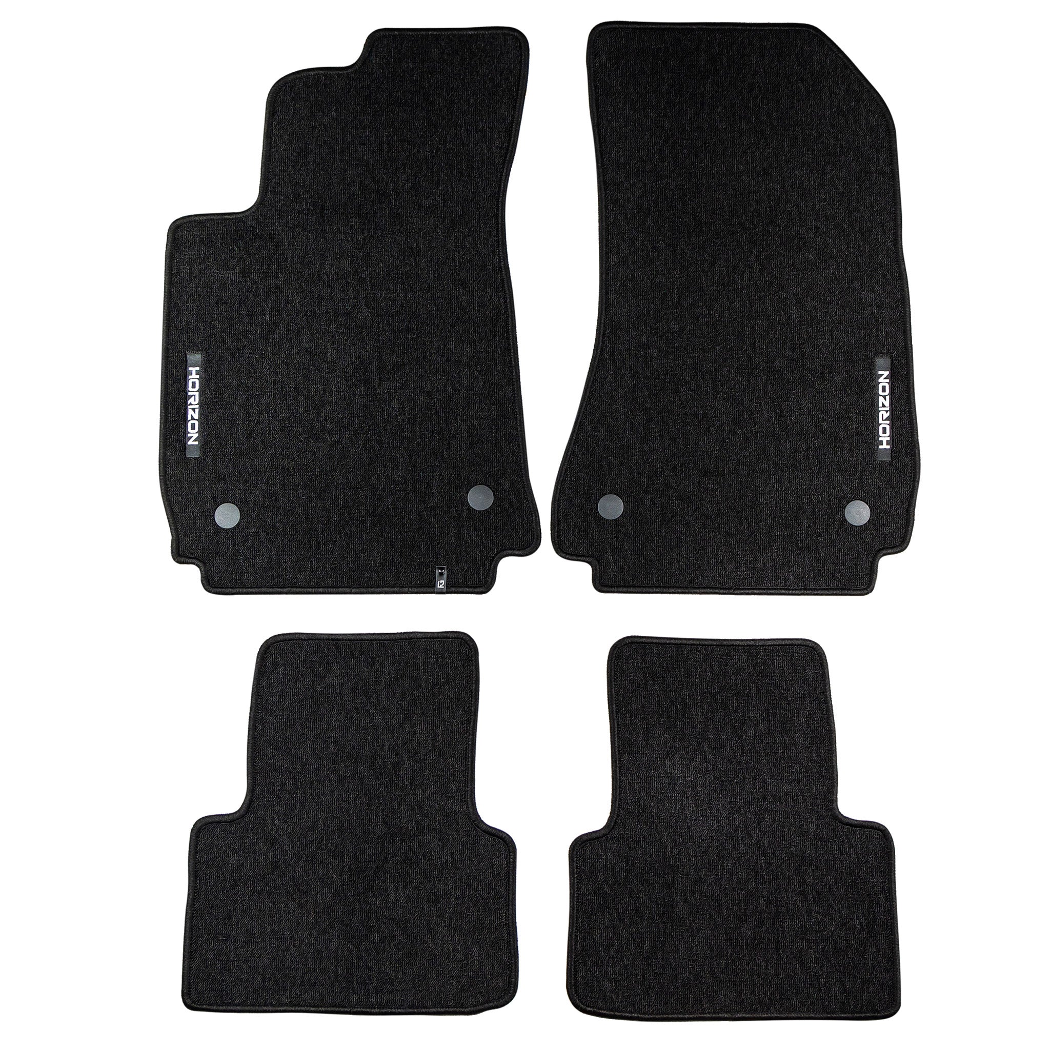 Tapis de Sol de Voiture pour Alfa Romeo 159 2005-2011 Velours Imperméable 4Pcs