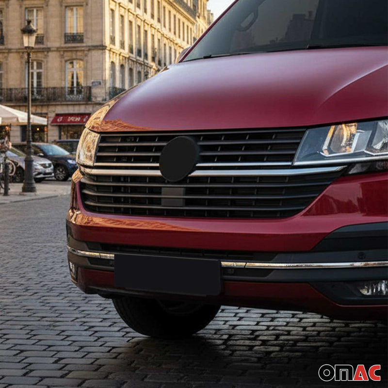 Moulure de Grille de Calandre pour VW T6.1 Transporter 2019-24 Highline inox 4x