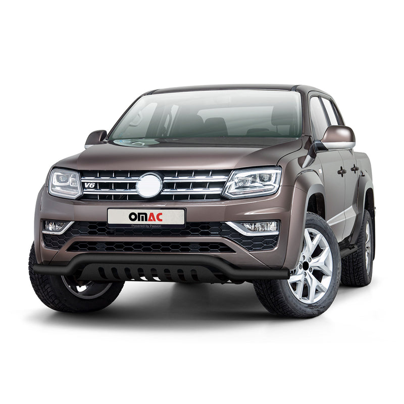 Pare-Buffle Avant Pour VW Amarok 2016-2020 Acier Noir