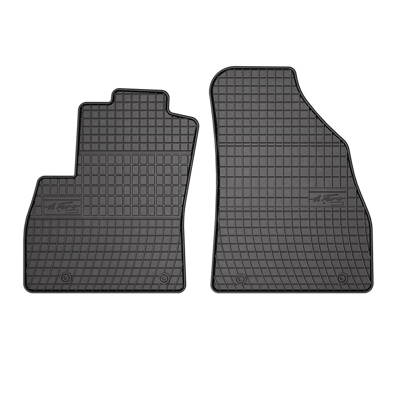 Tapis de Sol pour Fiat Qubo Fiorino III 2008-2024 Convient à 1ème rangée Noir