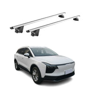 Barres de toit transversales pour Aiways U5 2022-2023 Alu Gris Argenté 2x ABE