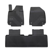 Tapis de Sol de Voiture pour Hyundai Ioniq 6 2022-2026 TPE Imperméable 3Pcs