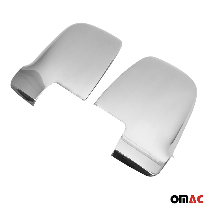 Coques de Rétroviseurs pour Mercedes Sprinter 907-910 2018-2025 en Acier Argenté