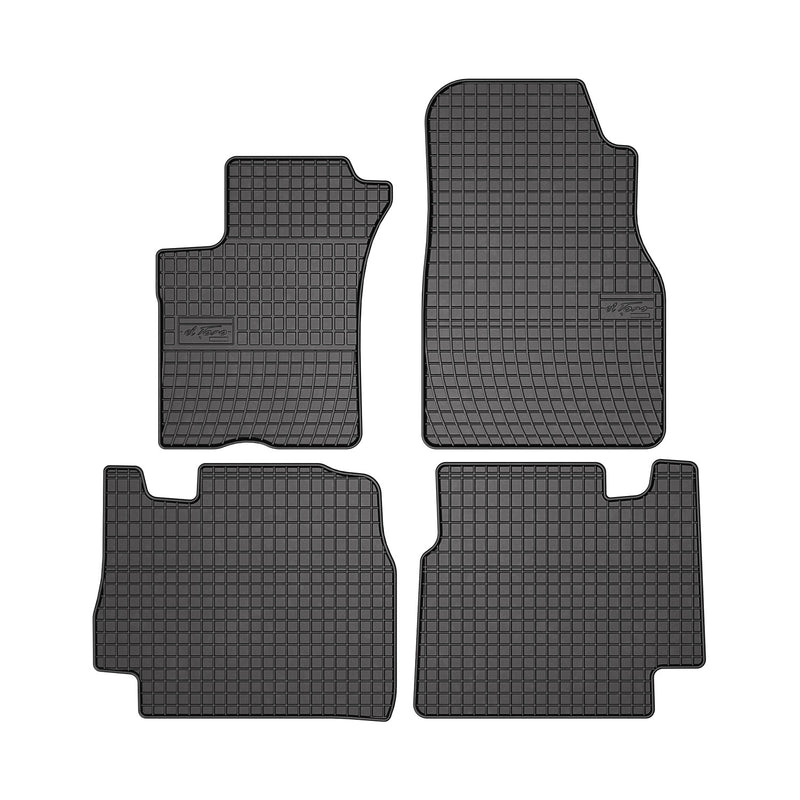 Tapis de Sol pour Mercedes Classe M W163 2002-2005 Caoutchouc Noir