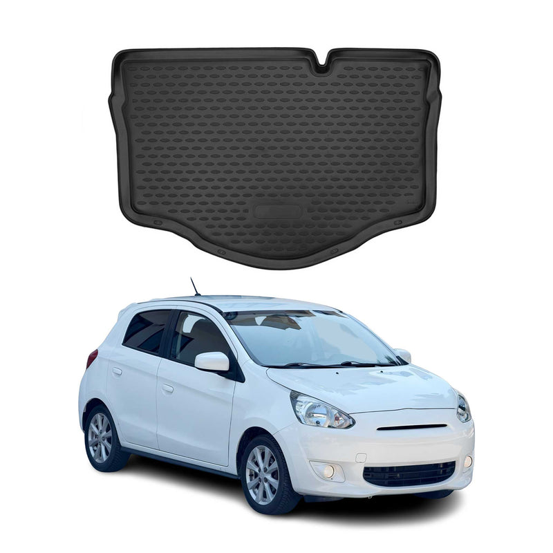 Tapis de Coffre pour Mitsubishi Space star 2012-2018 TPE Noir