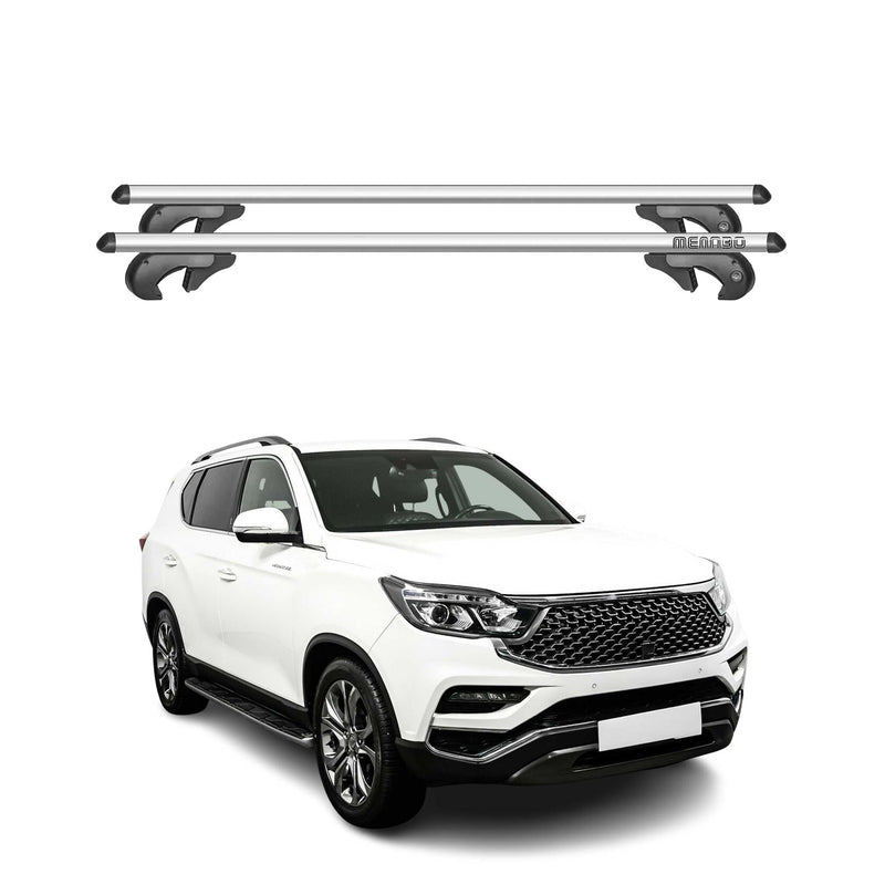 Barres de toit transversales pour Ssangyong Rexton Sport Y400 2017-20 90kg