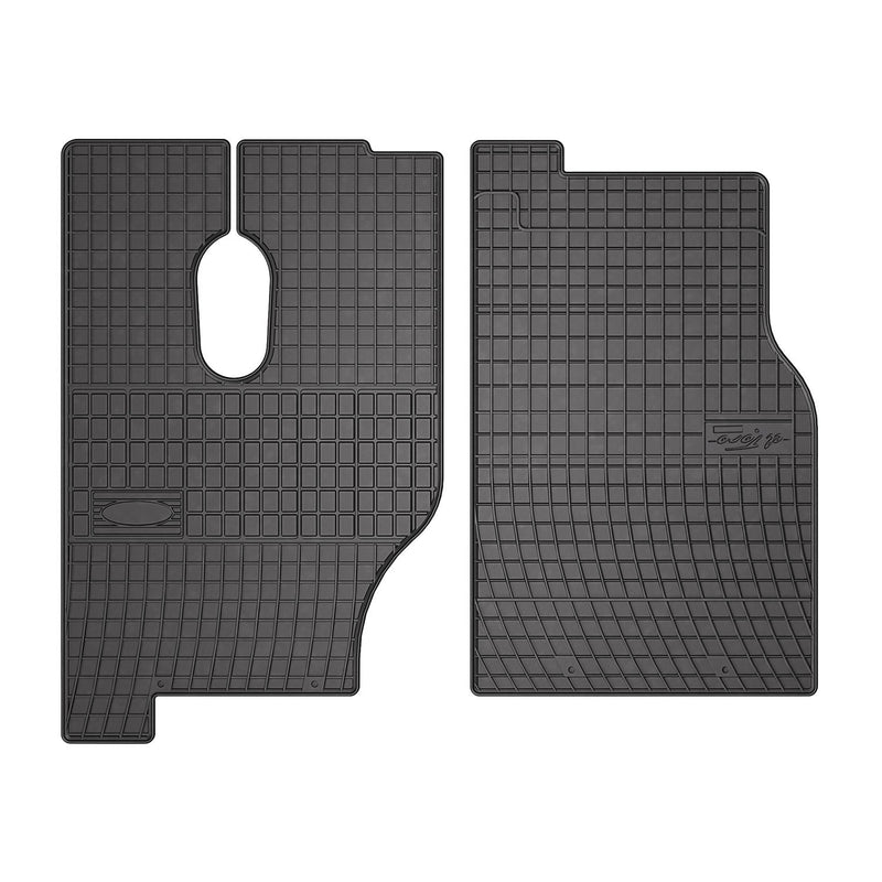 Tapis de Sol pour Mercedes Actros 1996-2003 Caoutchouc Noir