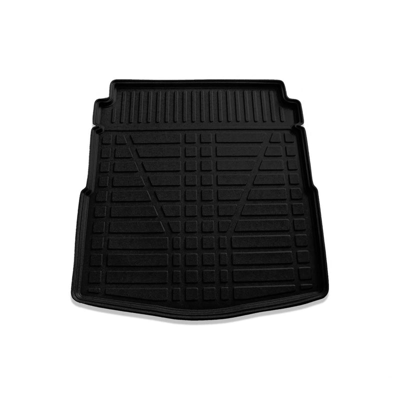 Tapis de coffre pour Audi A6 C6 Berline 2004-2011 caoutchouc TPE Noir