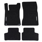 Tapis de Sol de Voiture pour Mercedes-Benz GLA H247 2020-2026 Velours Noir 4Pcs