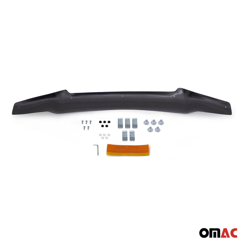 Deflecteurs d'air capot de voiture pour Ford Ranger 2007-2009 Acrylique Noir
