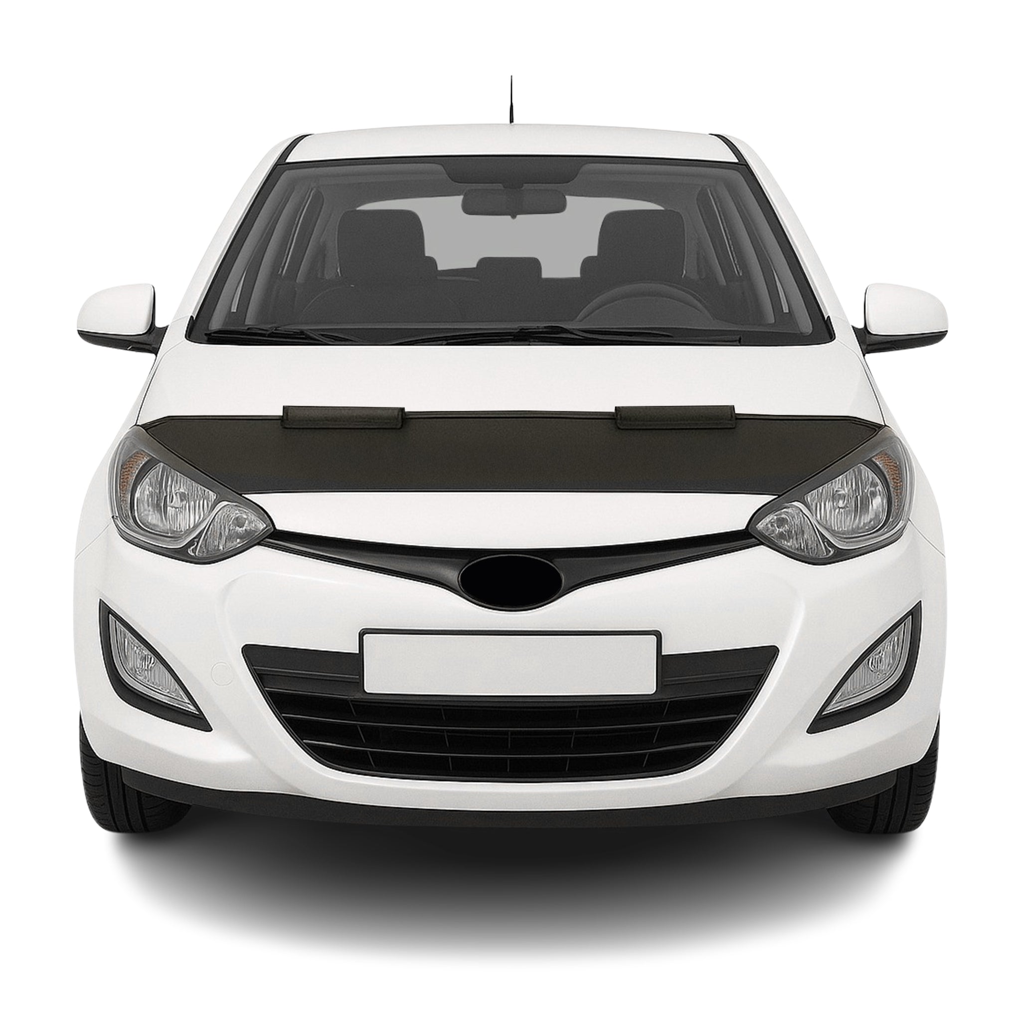 Protège Capot pour Hyundai i20 2012-2014 Masque de voiture vinyle Noir