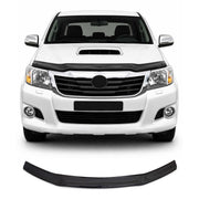 Deflecteurs d'air capot de voiture pour Toyota Hilux 2012-2015 Acrylique Noir