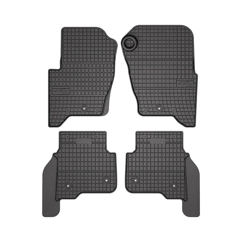 Tapis de Sol pour Land Rover Discovery 2009-2016 Caoutchouc Noir