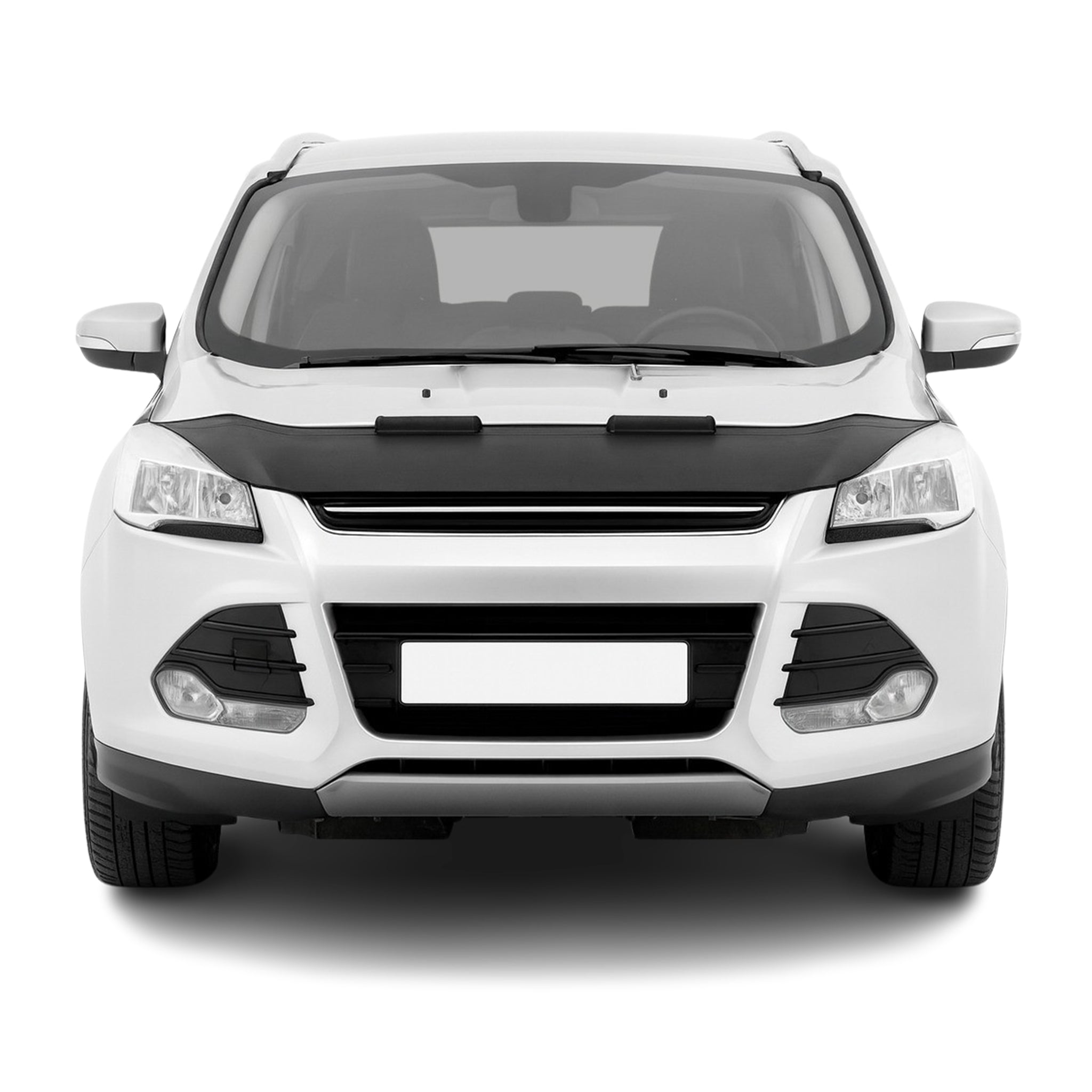 Protège Capot pour Ford Kuga II 2012-2017 Pre-FL Masque de voiture vinyle Noir