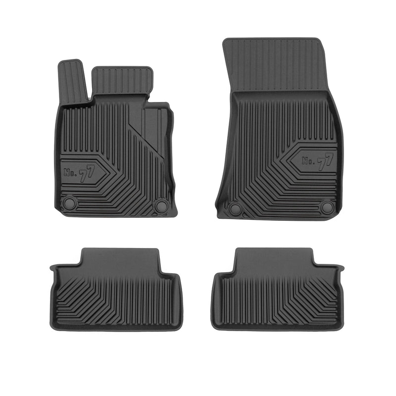 Tapis de Sol de Voiture pour BMW Série 4 F33 2013-2020 TPE Imperméable 4Pcs