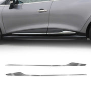 Garniture Baguette de porte latérale pour Renault Clio 2012-2019 chromé inox
