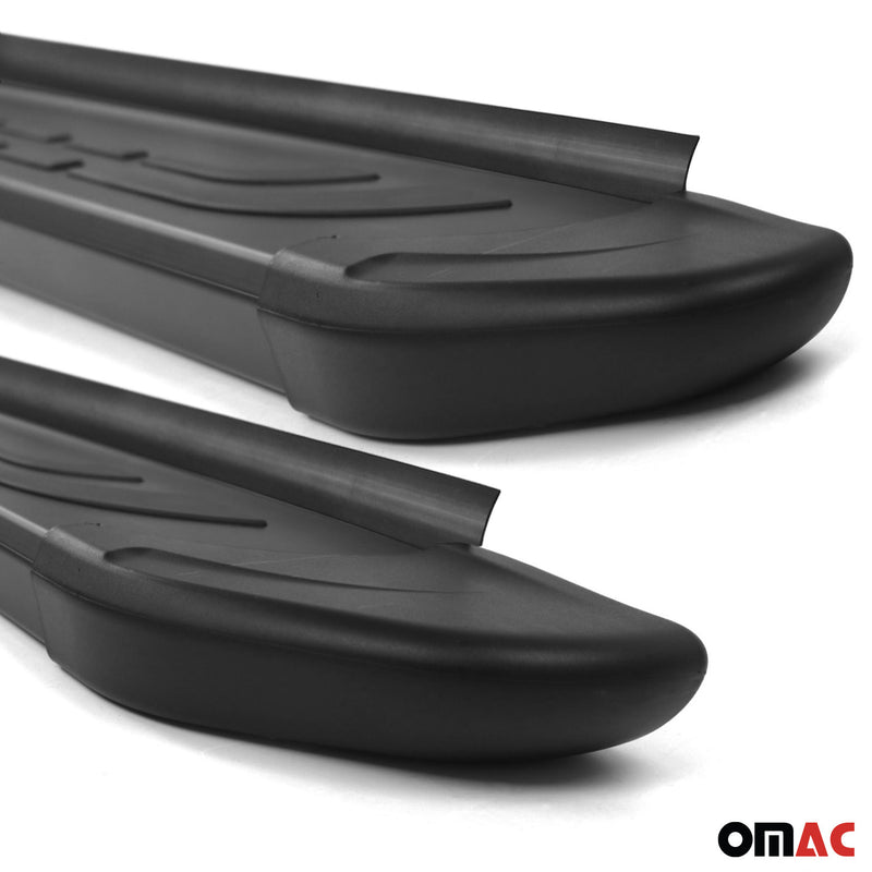 Marchepieds Latéraux Pour Dacia Sandero Stepway 2021-2024 Aluminium Noir