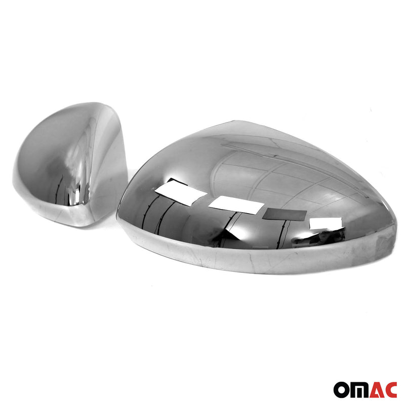 Couverture de miroir pour Renault Megane IV 2015-2023 ABS Chromé 2Pcs