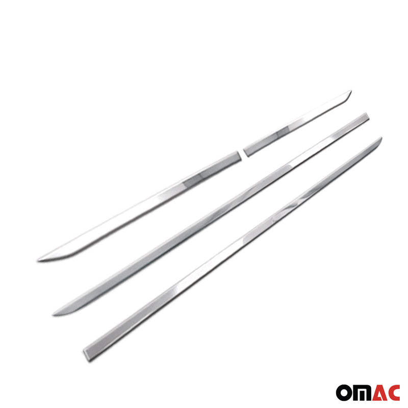 Garniture Baguette de porte latérale pour Hyundai i10 2020-2025 HB inox 4Pcs