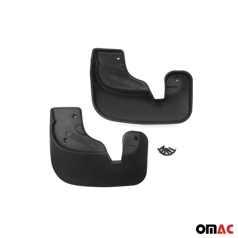 Bavettes Garde Boue pour Renault Sandero Stepway 2010-2012 Avant&Arrière Noir 4x