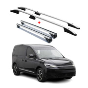 Kit Barres de toit pour VW Caddy 5 2020-2026 L1 Alu Gris 4x