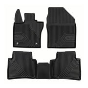 Tapis de Sol de Voiture pour Toyota Prius V 2022-2026 TPE Imperméable Noir 3Pcs