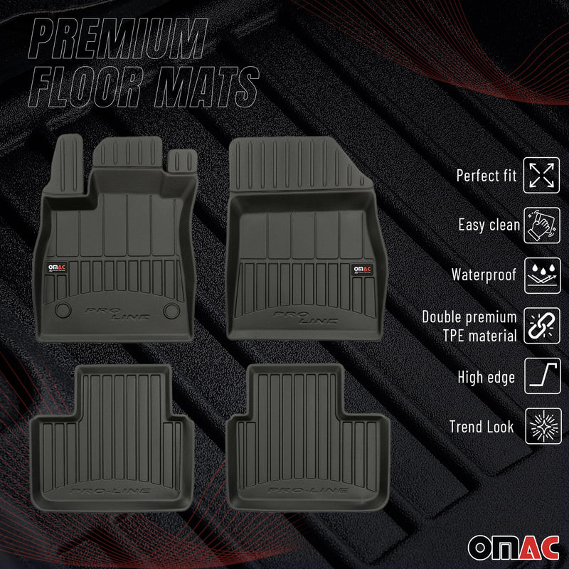 Tapis de Sol pour Renault Talisman 2015-2020 TPE Noir