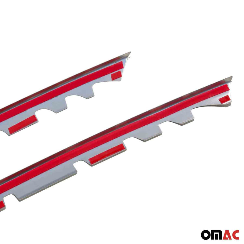 Moulure de Grille de Calandre pour Mercedes W447 Classe V 2014-2025 Chromé 2Pcs