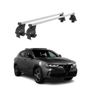 Barres de toit transversales Menabo pour Alfa Romeo Tonale 2022-2026 Gris