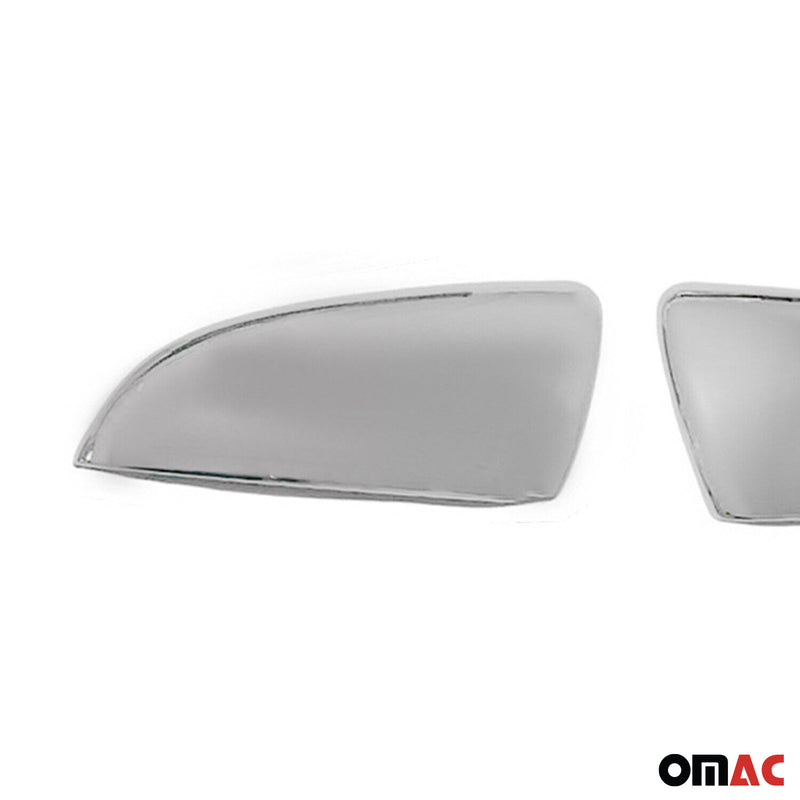 Coques de Rétroviseurs pour Kia Venga 2009-2019 2x Acier Inox Chromé