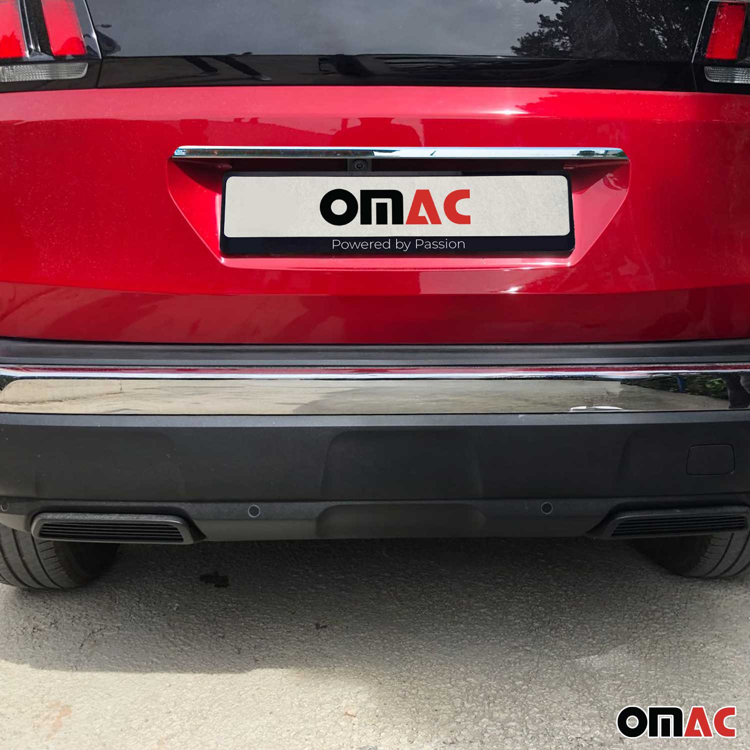 Poignée de Coffre Arrière pour Peugeot 3008 II 2016-2023 acier inox chromé