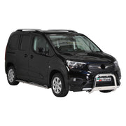Marchepieds Latéraux pour Opel Combo 2019-2026 L1 Acier Inoxydable Argent