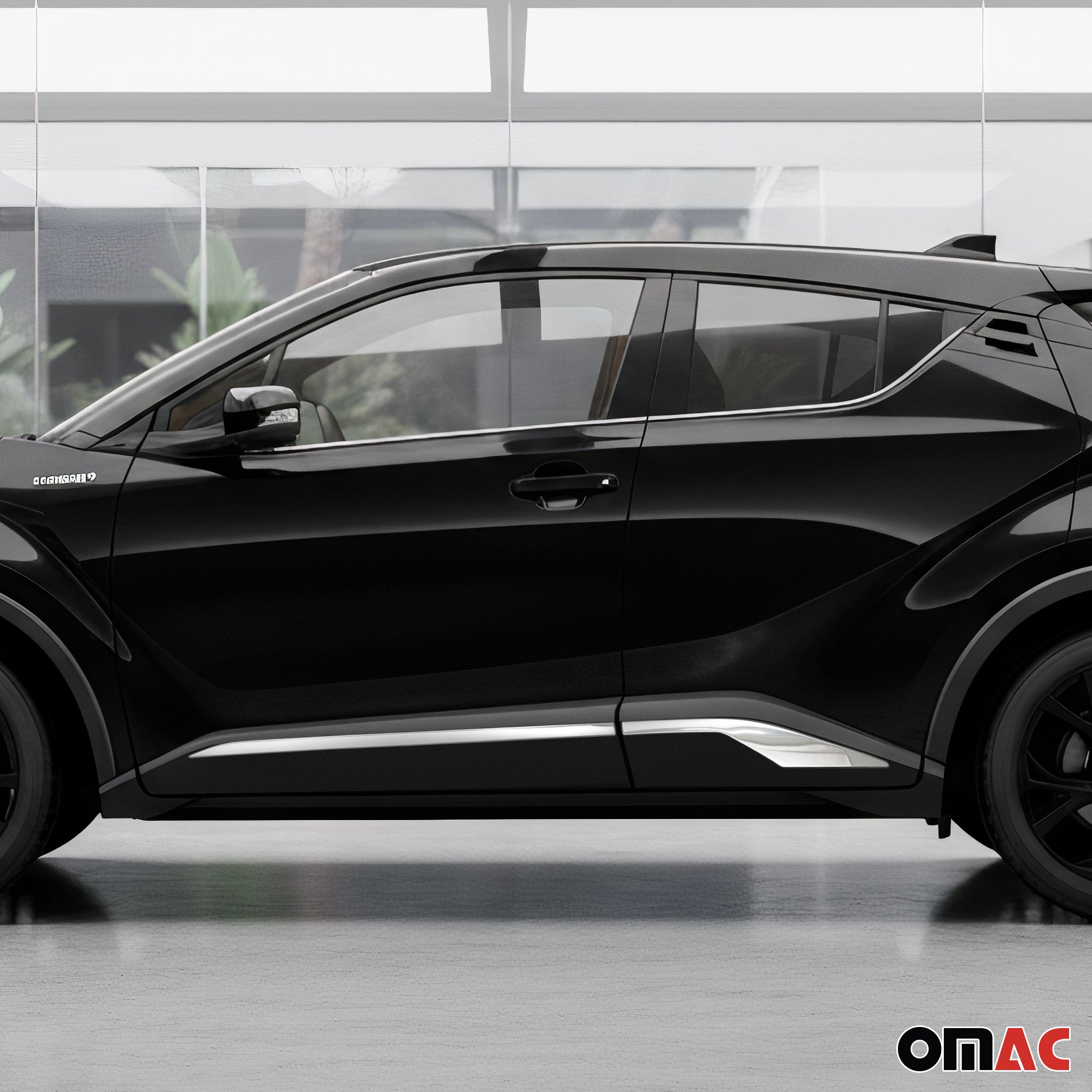 Garniture de Porte Latérale pour Toyota C-HR 2016-2023 Acier Inox 4Pcs