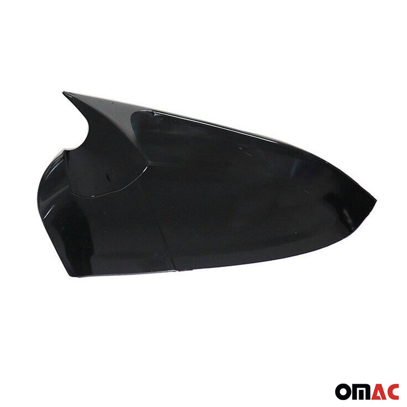 Coques de Rétroviseurs pour Opel Astra 2004-2009 Abs Piano Noir 2x