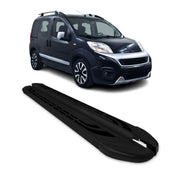 Marchepieds Latéraux pédale pour Fiat Fiorino 2007-2021 Aluminium Noir 2Pcs