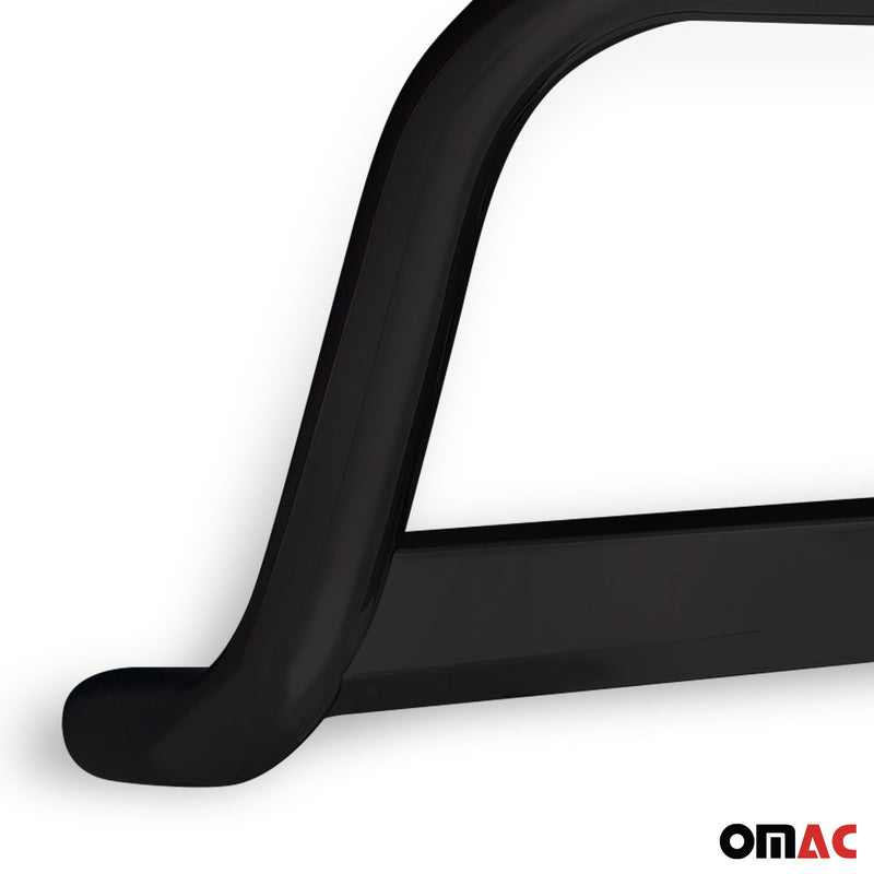 Pare-buffle Avant pour Mercedes Vito Viano 2010-2014 63 mm en Acier Noir