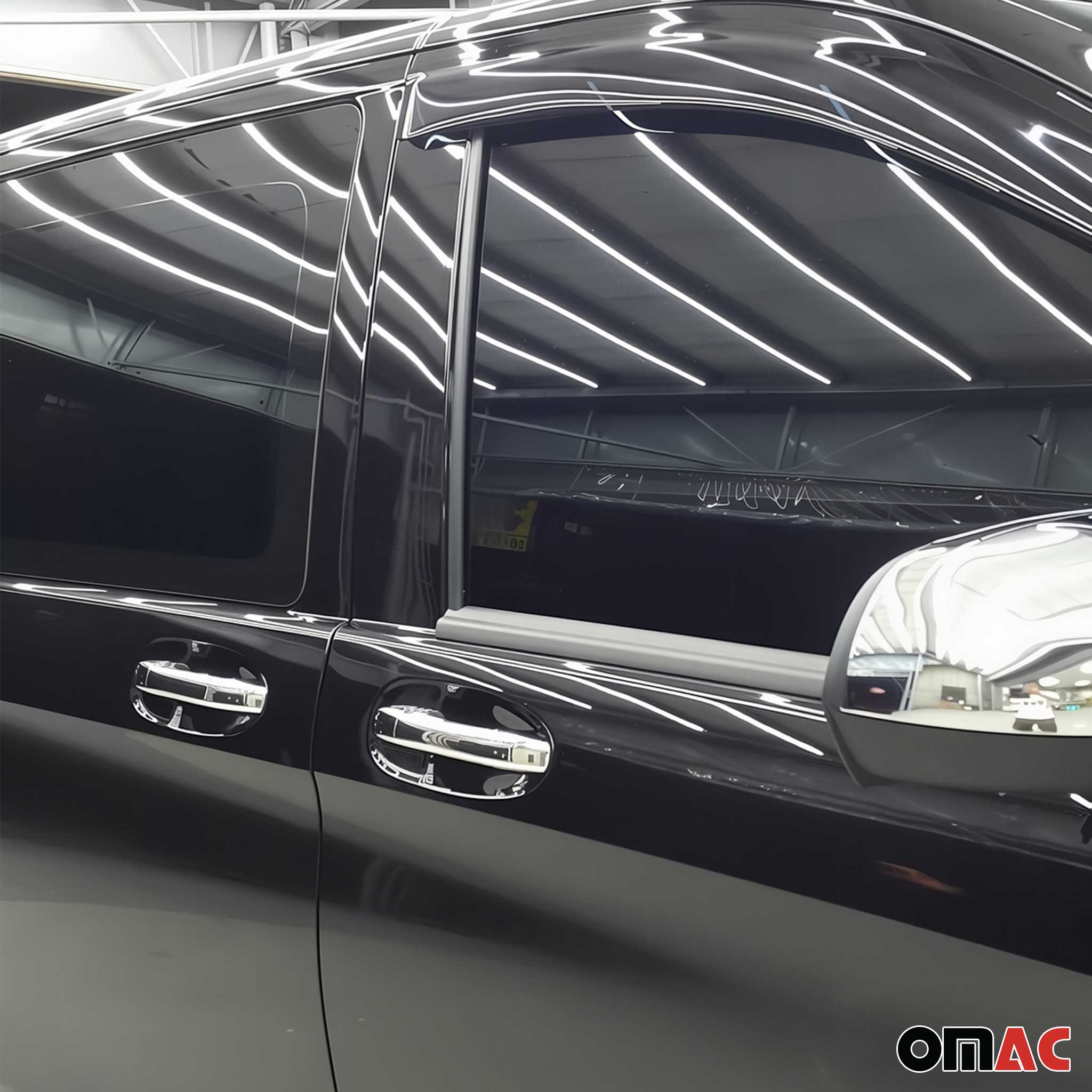 Couverture de poignée de porte pour Mercedes Vito W447 2014-2019 Acier 10Pcs