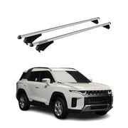 2022-2026 Ssangyong Torres (J100) Tiger Barres de toit transversales Gris