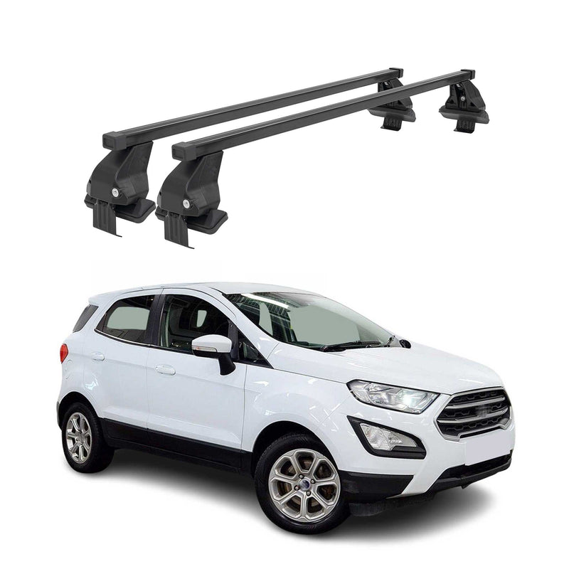 Barres Transversales Menabo pour Ford Ecosport 2017-2024 Noir