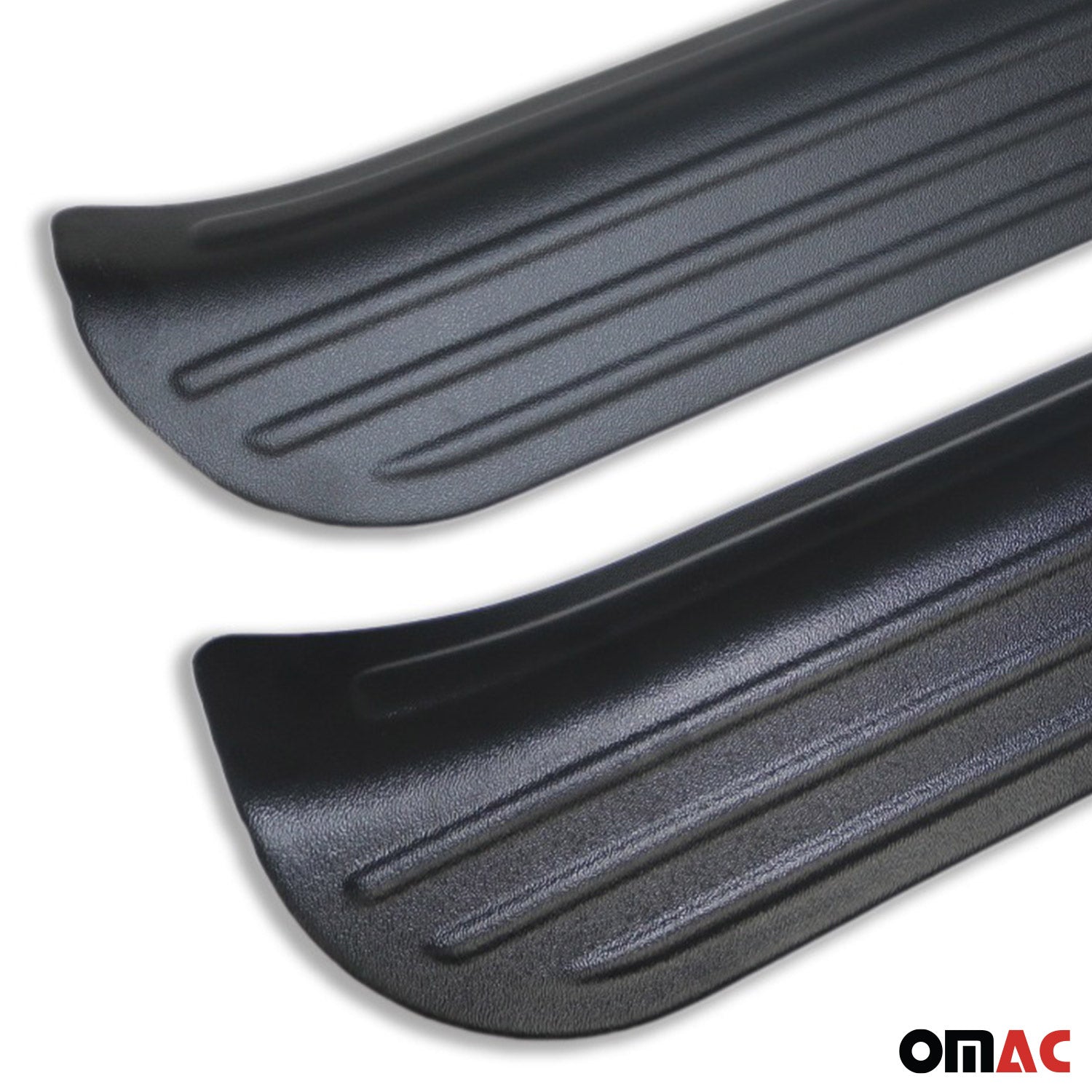 Couverture De Seuil De Porte pour VW T6 T6.1 Transporter 2015-2024 ABS Noir 2Pcs