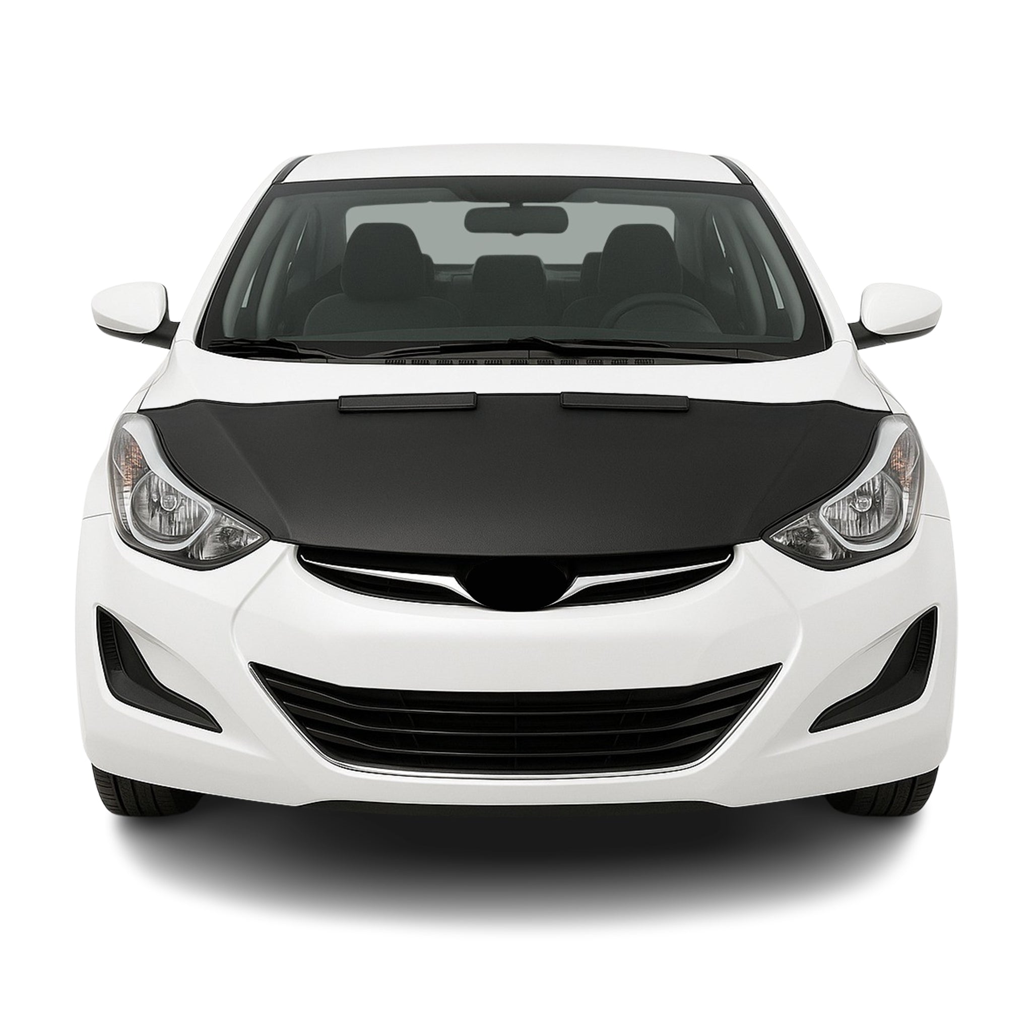 Protège Capot pour Hyundai Elantra 2011-2016 Masque de voiture vinyle Noir